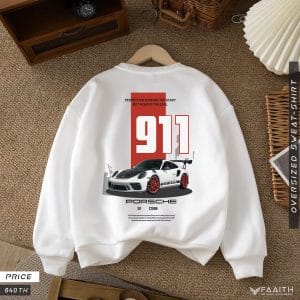 Sweatshirt White 911
