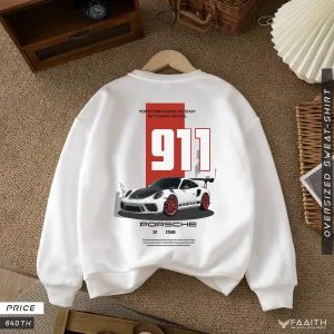 Sweatshirt White 911