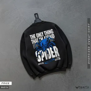 Sweatshirt Black Spider