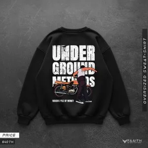 Sweatshirt Black Underground