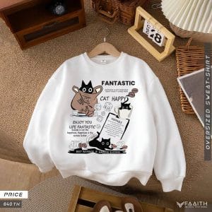 Sweatshirt White Fantastic