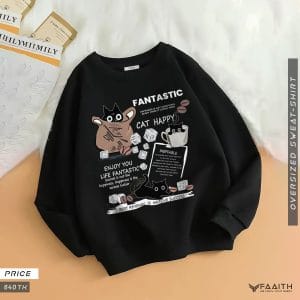 Sweatshirt Black Fantastic