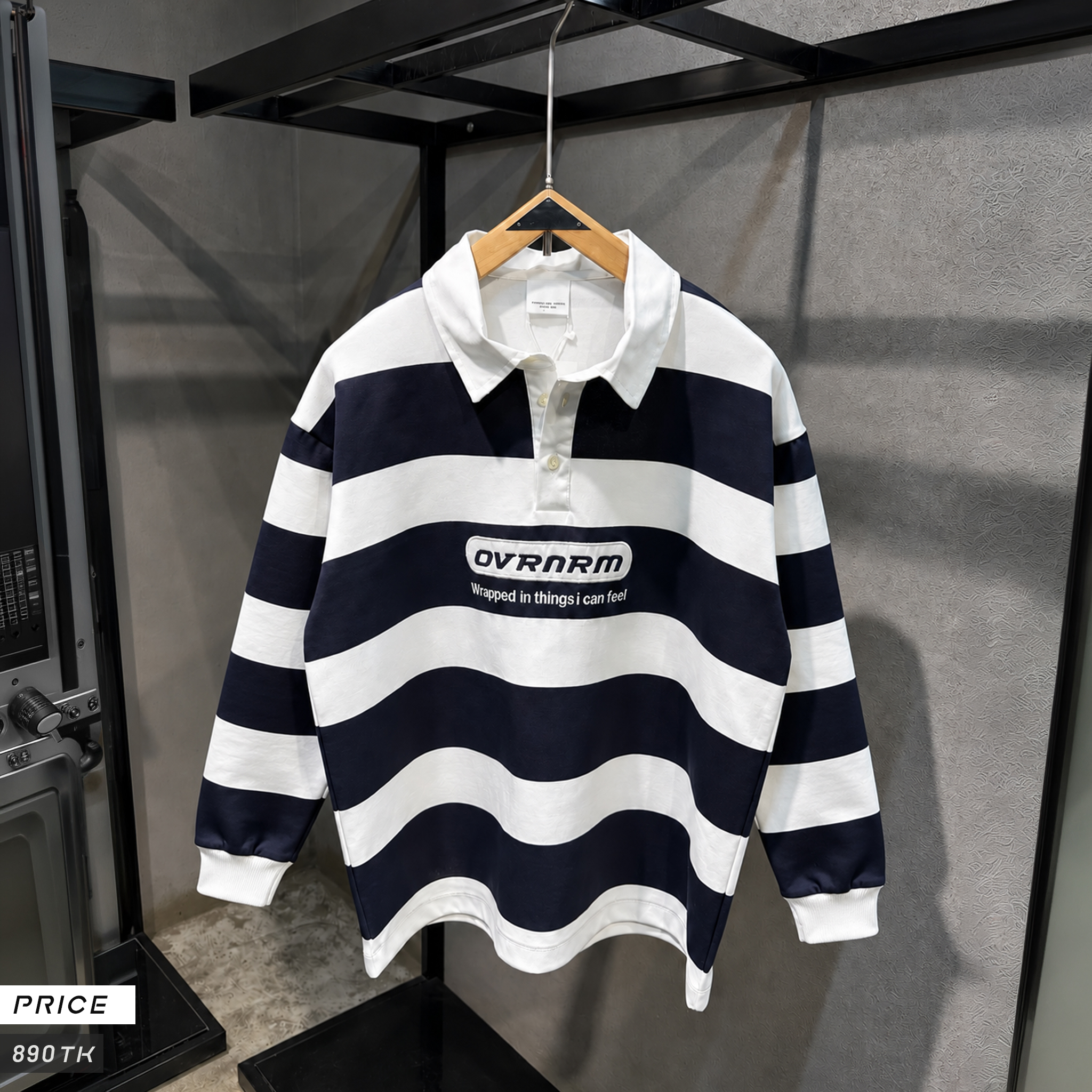 STRIPED POLO