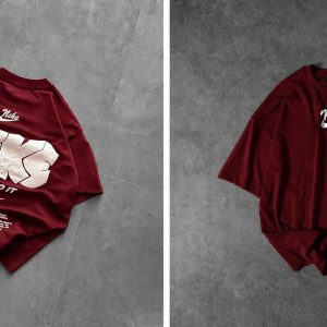 Alternative view of Maroon Nike